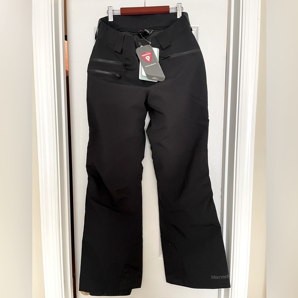 NWT Marmot Slopestar black ski pants/snowboard pants - Women’s small